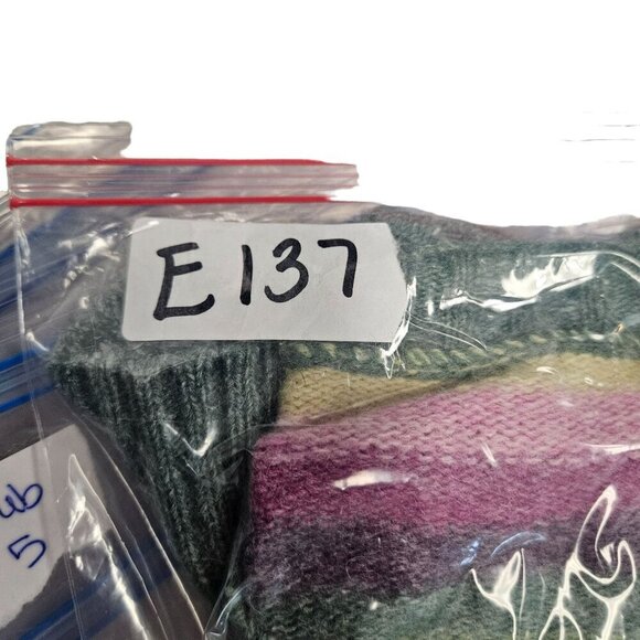 Atmosphere‎ Knit Striped Lambswool & Nylon Blend Sweater Pullover Sz 8-10 Fits S - Picture 10 of 10